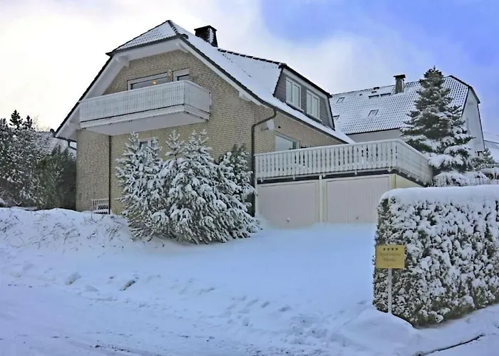Benedenappartement In Winterberg Met Uitzicht En Balkon